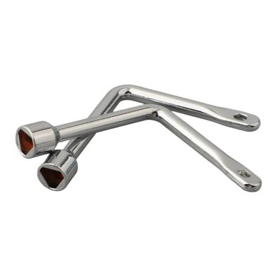 Cosyhat XLJP 2Pcs Elevator Door Keys Triangular Key Spanner Wrench Universal Triangular Key Socket for Repairing Manual Tools