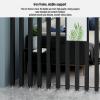 Set of 7 Metal Wall Partition Post Room Dividers, Privacy Screens Room Partition Post suitable for living rooms and studies, Column Decor Grille with Adjustable Height and adjustable feet(Gold,H130cm/ view 4