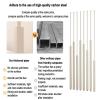 8 Pack Floor to Ceiling Wall Post Partitions Screens Room Dividers, Metal Wall Partition Post Room Divider with a height of 70-220 cm, Privacy Screens Room Partition Post with adjustable feet for Home view 4