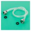 ASDJKL Home Brewing Draft Beer Line Cleaning Jumper Hose Dual Faucet Threads 1/4"(6mm) ID Beer Hose Brewing Accessories view 2