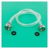 ASDJKL Home Brewing Draft Beer Line Cleaning Jumper Hose Dual Faucet Threads 1/4"(6mm) ID Beer Hose Brewing Accessories view 3