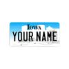 License Plate Magnet - Personalized - All States (Iowa, Large - 4.43 X 9.00 in) view 1
