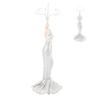 CATIEBYE 1pc Elegant Jewelry Display Rack for Necklaces Earrings and Rings Creative Desktop Storage Shelf Unique Design for Home Decor and Giving view 1