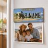 Personalized License Plate Magnet, Custom Fridge Magnet with Your Text, All 50 States Available, Durable Hardboard Refrigerator Magnet, State License Plate Souvenir, Wyoming, Large 4.43 x 9.00 Inch view 3