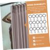CONGARTENO 40sets Curtain Hanging with Hooks Fixing Circles for Shower and Drapes Design for Home Use view 2
