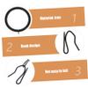 CONGARTENO 40sets Curtain Hanging with Hooks Fixing Circles for Shower and Drapes Design for Home Use view 4