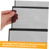 FUNOMOCYA Kitchen Drawer Spice Rack Organizer Metal Seasoning Holder Ventilated Mesh Design and Reusable Spice Jar Storage for Modern Kitchen Cabinets Easy to Clean view 2