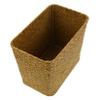 Cabilock Handmade Straw Waste Basket Car Trash Can Storage Basket for Organizing Multi-functional Organizer for Garage Storage view 1