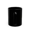 ElegantlySimple - Made in The USA - Red Cranberry Coffee Mug, Thanksgiving Golden Leaves Fall Foliage Black Tea Cup, Autumn Berries view 4