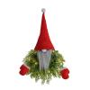 HEYXI Christmas Decor Wreath Christmas Ornaments LED Hanging Garlands Santa Snowman Tree Pendant Ornament for Window view 1