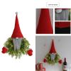 HEYXI Christmas Decor Wreath Christmas Ornaments LED Hanging Garlands Santa Snowman Tree Pendant Ornament for Window view 2