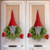 HEYXI Christmas Decor Wreath Christmas Ornaments LED Hanging Garlands Santa Snowman Tree Pendant Ornament for Window view 3