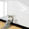 Wall Protector Clear Contact Paper Electrostatic Absorption Wall Protective Film Removable Transparent Plastic Static Cling Stickers for Kitchen and Office from Bin Chair Back Furniture Door Dog Cat view 3