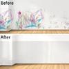 Wall Protector Clear Contact Paper Electrostatic Absorption Wall Protective Film Removable Transparent Plastic Static Cling Stickers for Kitchen and Office from Bin Chair Back Furniture Door Dog Cat view 4