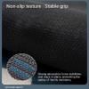Memory Foam Bath Mat Bathroom Rugs Super Water Absorbent Half Round Machine Washable Bath Rugs Super Water Absorbent Bath Mats (Tea Green,3.5mm Diatom mud,23.62 * 35.4") view 2