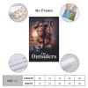 Movie Poster The Outsiders Poster Wall Art Decor Print Picture Paintings for Living Room Bedroom Decoration 12x18inch(30x45cm) Unframe-style view 2