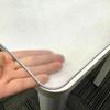Clear Frosted Dining Table Protector,40x65cm Coffee Table Table Cover, Waterproof Scratch Resistant PVC Dining Table Cloth,2mm Thick Durable Tablecloth for Desk,Rectangle view 1