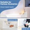 2 Pack Large Shower Splash Guard for Walk in Shower, Upgrade 9.25 x 9.25 In Bath Tub Splash Guards, Shower Corner Bathtub Water Blocker, Waterproof Shower Accessories to Keep Water in Shower view 4