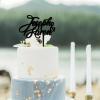 Fornixe Personalized Name Cake Topper, Custom Mr Mrs Cake Topper, Unique Custom Cake Topper with Any Text for Wedding Cake Decorations(Style2) view 4