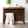 PPOIUYK Solid Wood Air Conditioning Rack for Outside Unit, Thickened Wooden Board Air Conditioner Fence Privacy Screen to Hide Air Conditioner (Size : Small) view 2