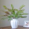 4 PCS Artificial Mimosa Stems Long Stem Autumn Mimosa Greenery Stems Fall Ferns Leaves Branches for Outdoor Indoor Garden Home Window Box Decor (C) view 4