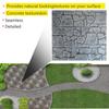 Concrete Stamps - Stone Tile Texture Mat, Slate Floor Imprint Mold for Outdoor Decorative Landscaping, Rocks Textures Stone Forms view 2