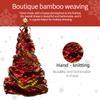 6.5-inch Handmade DIY Bamboo Christmas Tree for Home, Office, Party Decorations, Elegant Bamboo Christmas Tree to add Rustic Charm to Your Holiday Decorations! (9.8ft) view 2