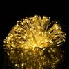 LED String with 150 LEDs Warm White 49.2',LED String Lights Warm White 49.2FT 150 LED Copper Wire Fairy Lights with 8 Modes & Remote Control for Indoor Outdoor Christmas Party Wedding Home Decoration view 3
