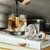 Coffee Capsule Adapter, Coffee Capsule Adapter, Stainless Steel with Stickers and Spoon Brush, Coffee Pod Converter for ENV135 for GCA1 for Next (80ml) view 2