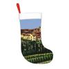 MYHSZTAH Italy-Tuscan Print Delightful Christmas Stockings,Family Stockings for Decorations,Knitted Christmas Stockings view 2