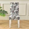 ZYANLING Dining Room Chair Covers, High Back Stretch Dining Chair Slipcover Removable Washable Chair Protector Slipcover for Hotel Banquet Party (Dragonfly Jungle,Pack of 2) view 2