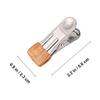 NEHXMA Clothes Pegs for Washing Line 1 Set 20Pcs Dip Slip Stainless Steel Clothespin Metal peg Clips Sock Drying Clip Laundry(Golden) view 4