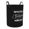 Smooth As Tennessee Whiskey Laundry Basket Round Portable Storage Box Organizer Laundry Basket Portable Laundry Organizer view 2