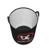 Join The Nerd Herd Laundry Basket Round Portable Storage Box Organizer Laundry Basket Portable Laundry Organizer view 3