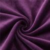 ZYANLING Velvet Scandinavian Dining Room Chair Covers, Armless Chair Slipcovers Shell Chairs Covers Removable Washable for Kitchen, Bedroom, Living Room (Purple,4 PCS) view 3