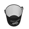 Boy Who Loves Tractors Laundry Basket Round Portable Storage Box Organizer Laundry Basket Portable Laundry Organizer view 3