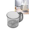 2Pcs Flour Sifter, Powder Sugar Shaker Flour Sieve Baking Sifter Hand Strainer Kitchen Sifter Uniform Sieve Holes Semi Automatic Flour Strainer Cup for Baking Pastry Tools view 1