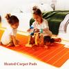 WTTTTW Electric Heated Floor Mat, Electric Radiant Floor Heating System, Adjustable Temperature & Time Space Heaters Electric Foot Warmer for Home Office,B,100x200cm view 2