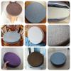 14/16/18/20 inch Round Seat Chair Stool Cushion Pad Indoor/Outdoor Foam Soft and Comfortable Office Round Cushion with Removable Cover Kitchen Dining Chair Pad Bar Stool Pad(Y11,20x3.1in/50x8cm) view 2