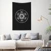 BXDEOOPWE Metatron'S Cube Tapestry Wall Hanging Decorative Blanket Bedroom Living Room Dormitory Tapestry 60 * 40 Inch Home Wall Decoration view 2