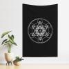 BXDEOOPWE Metatron'S Cube Tapestry Wall Hanging Decorative Blanket Bedroom Living Room Dormitory Tapestry 60 * 40 Inch Home Wall Decoration view 3