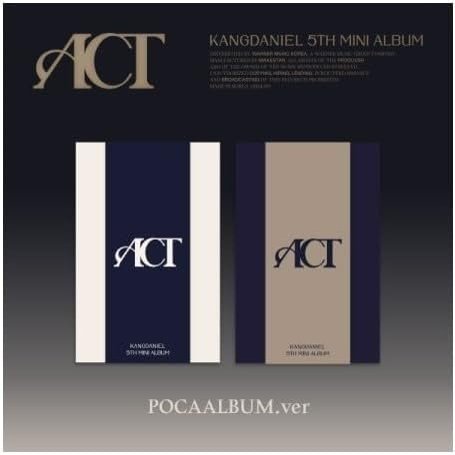 KANG DANIEL ACT 5th Mini Album POCA Album Ver (A Ver.)