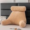 Luxmars Back Pillow for Bed Sitting Up,Reading Pillow with Arms,Lumbar and Arm Support on Bed, Chair, Couch, Sofa and Floor,Back Pillow for Reading/Working/Watching TV view 1