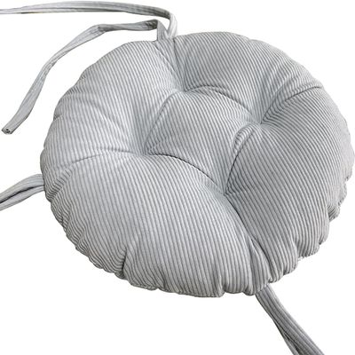 MCOSU Set of 4/2/1 Round Bar Stool Cushions/Pads with Ties 11/13/15/17/19in Round Chair Seat Cushions/Pads Indoor Outdoor for Dining Chairs Circle Stool Chair Patio Kitchen(A7,1PC 16 * 2IN)