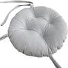 MCOSU Set of 4/2/1 Round Bar Stool Cushions/Pads with Ties 11/13/15/17/19in Round Chair Seat Cushions/Pads Indoor Outdoor for Dining Chairs Circle Stool Chair Patio Kitchen(A7,1PC 16 * 2IN) view 1