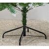 KYTGFH 4 Ft Snowflakes Xmas Tree Artificial Unlit,Green Full Hinged Christmas Tree with Pine Cones Metal Stand for Hotel Home Mall Decotati view 4