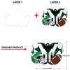 Personalized Custom Football Ornaments for Tree - Christmas 2024 Gifts, American Football Player Ornaments view 2