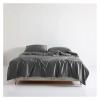 Luxury White Silk Bedding Set Queen King Quilt Cover Flat Sheet Or Fitted Sheet Pillowcase Bed Set,Bed view 1