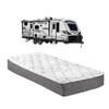 WanderRest Cool Hybrid 10 RV Mattress, King 36x84, Medium, Cooling Gel Memory Foam & Pocketed Coil Mattress for RV, Camper, or Travel Trailer, Made in USA view 1