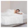 Luxury White Silk Bedding Set Queen King Quilt Cover Flat Sheet Or Fitted Sheet Pillowcase Bed Set,Bed view 4